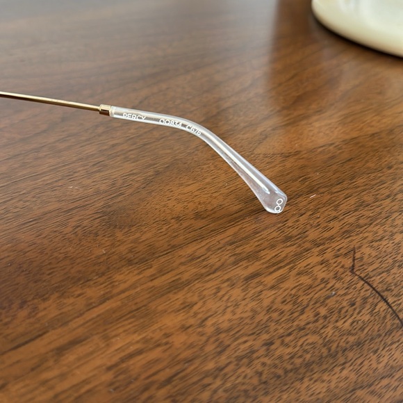 Ollie Quinn Shiny Gold Polarized Percy Sunglasses - Picture 6 of 7